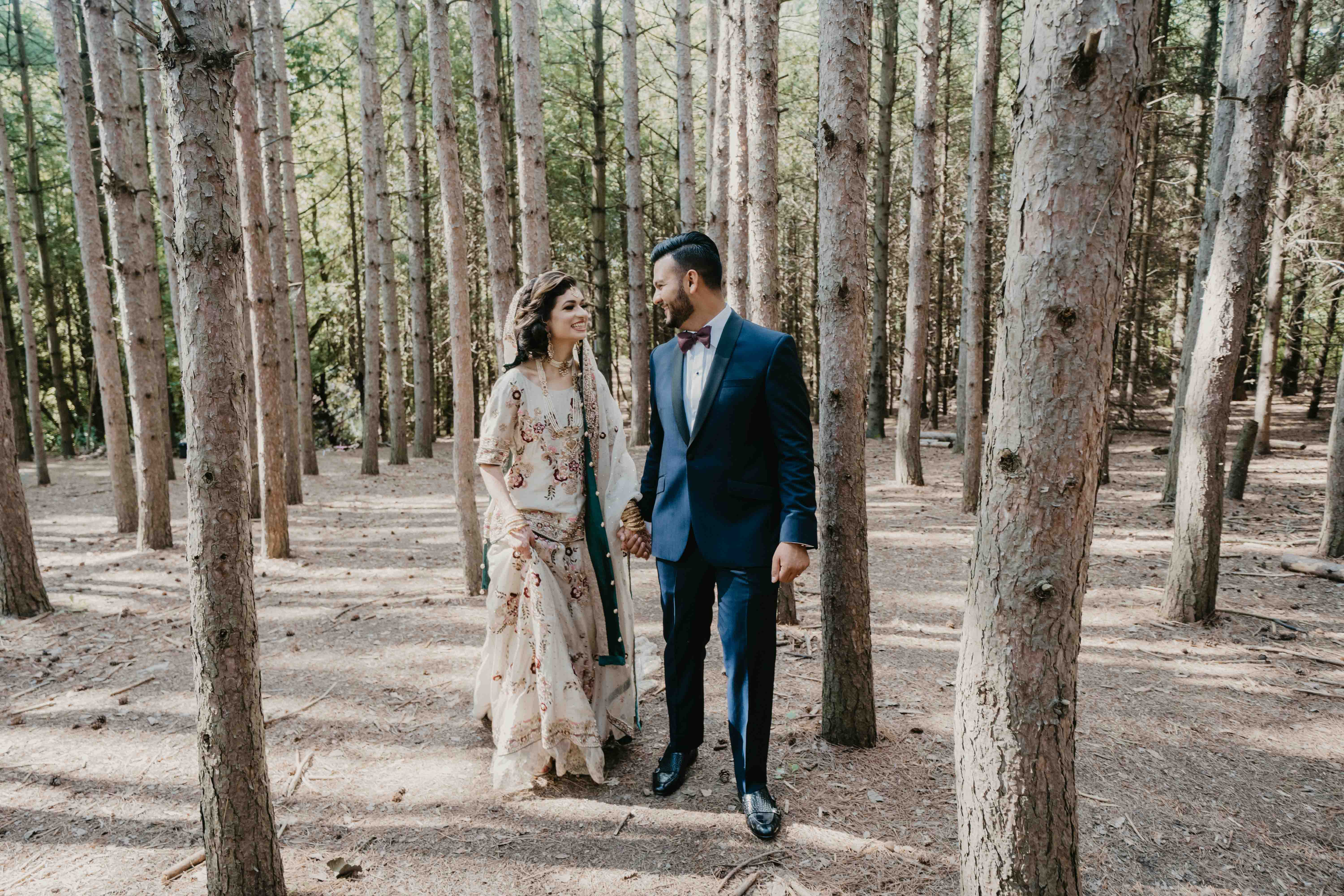 Kortright Conservation Area Wedding Photo Shoot