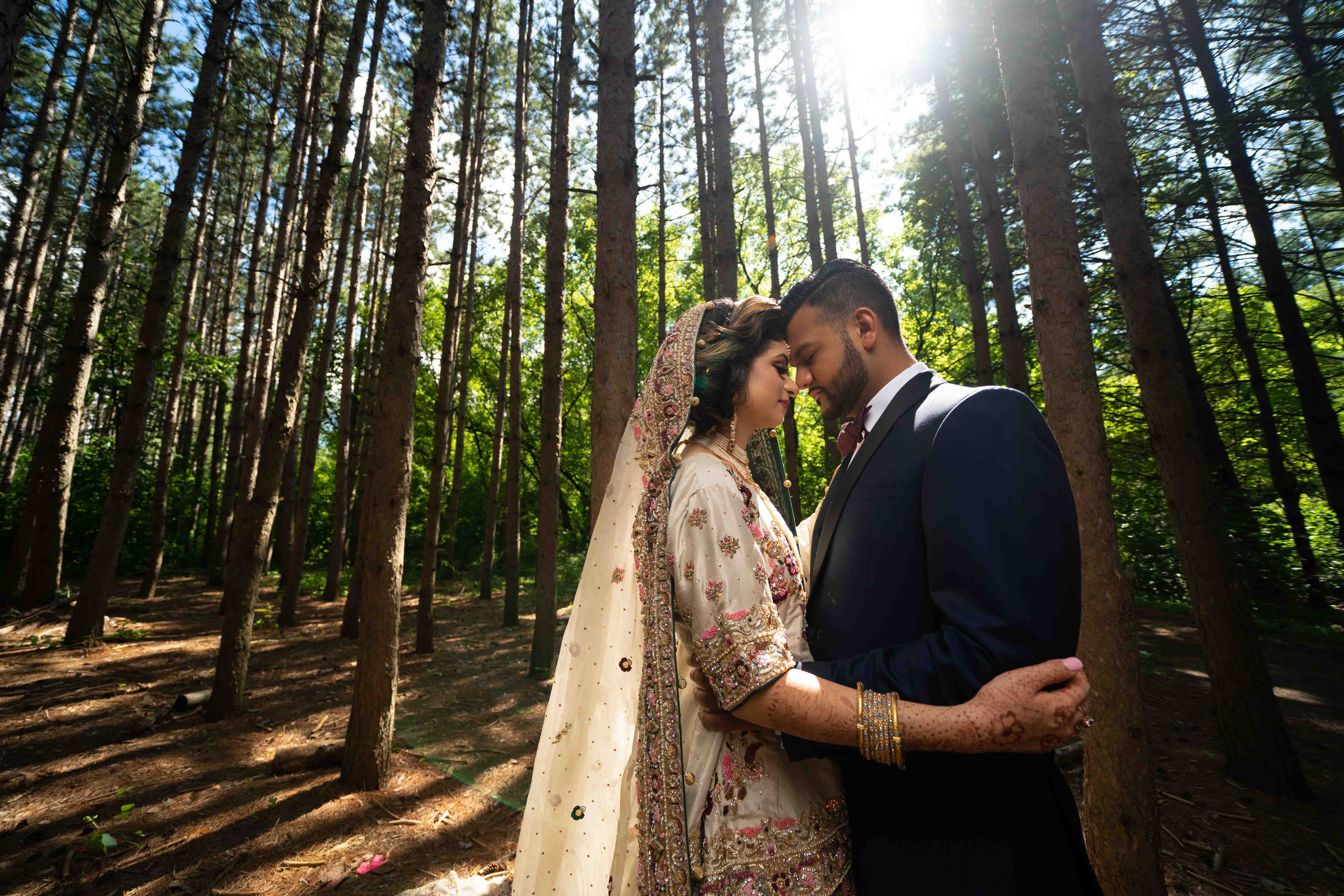 Kortright Conservation Area Wedding Photo Shoot